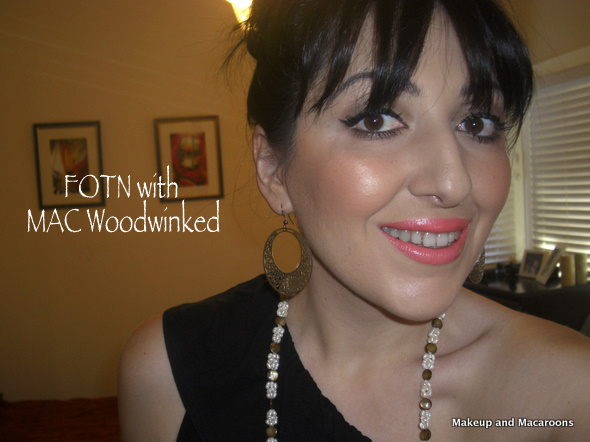 Makeup and Macaroons FOTN with MAC Woodwinked